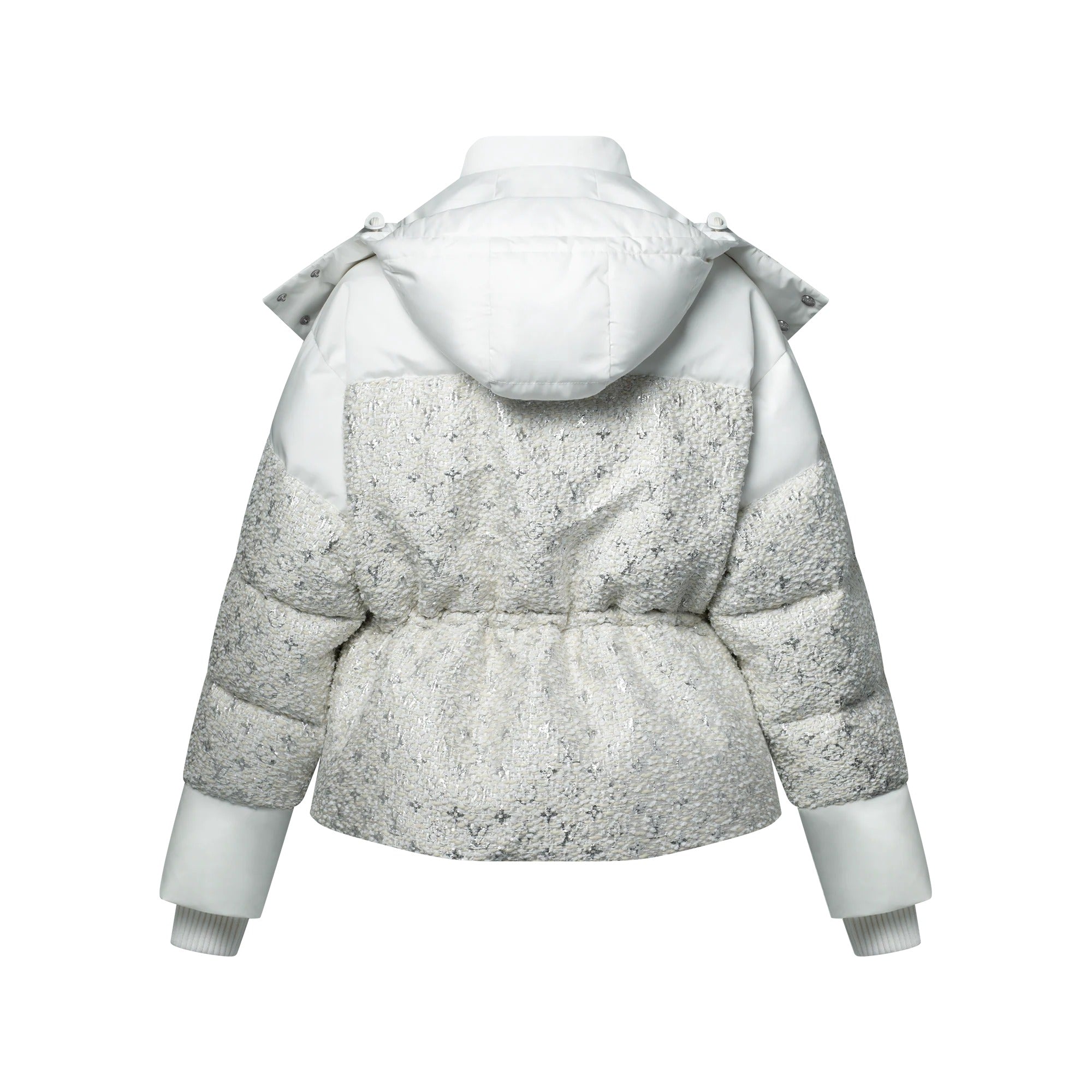 Monogram Tweed Puffer Jacket