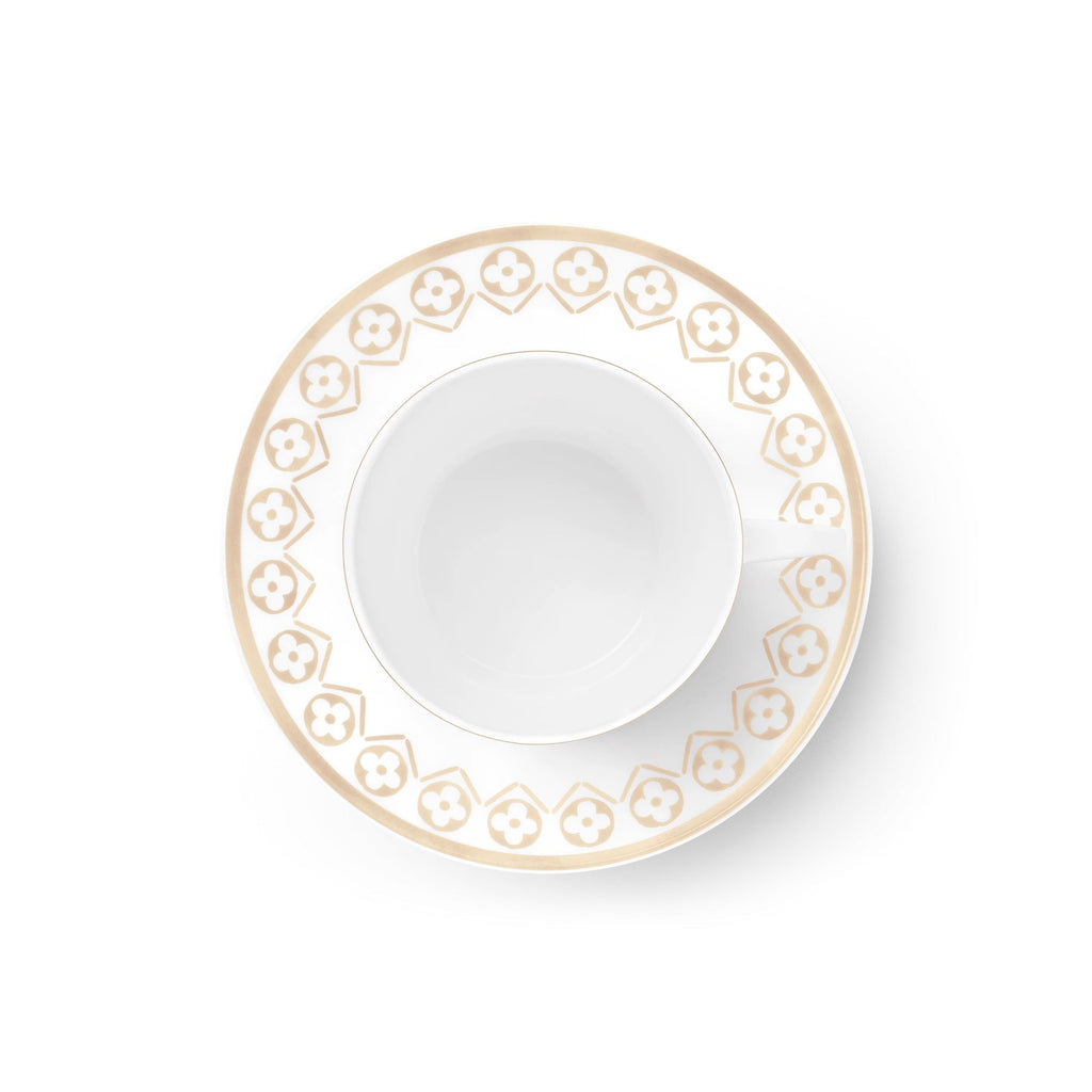 Set Of 2 Teacups And Saucers