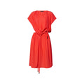 Washed Silk Drawstring Dress