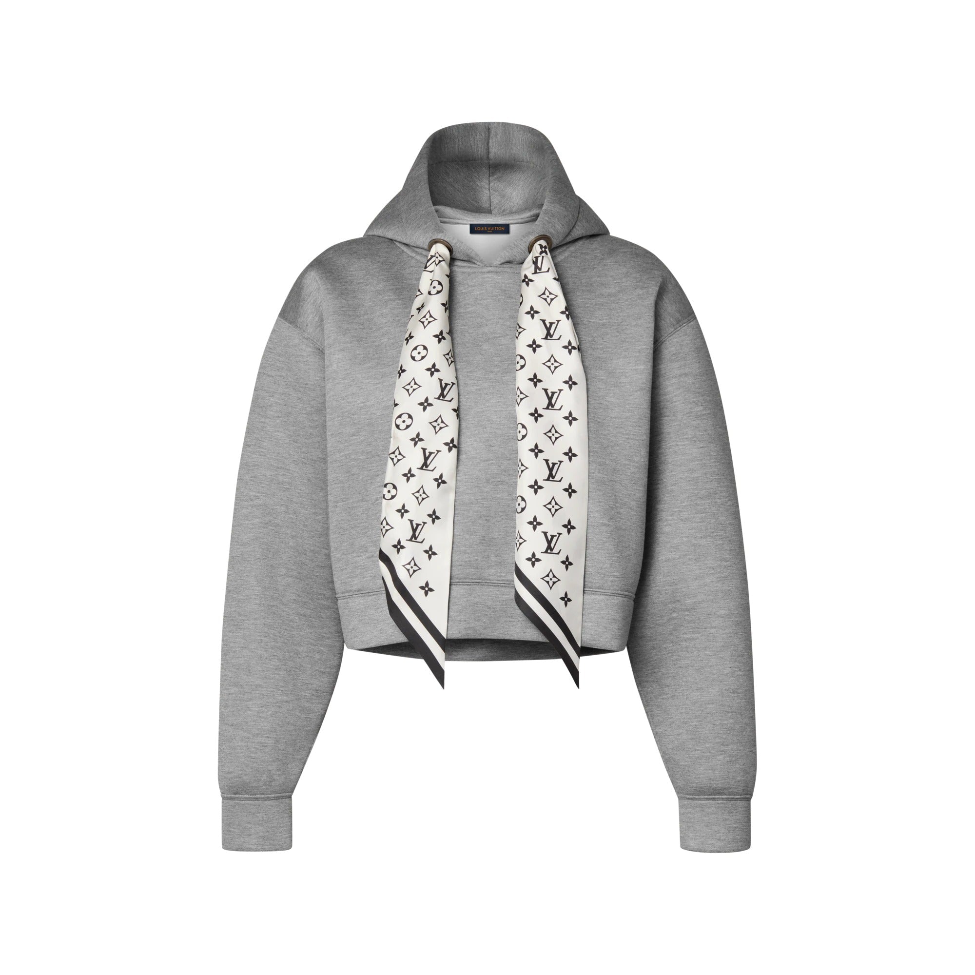 Signature Scarf Detail Hoodie