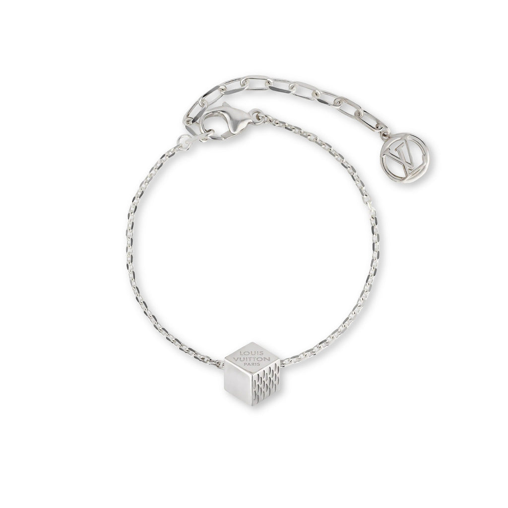 LV Cube Bracelet Silver