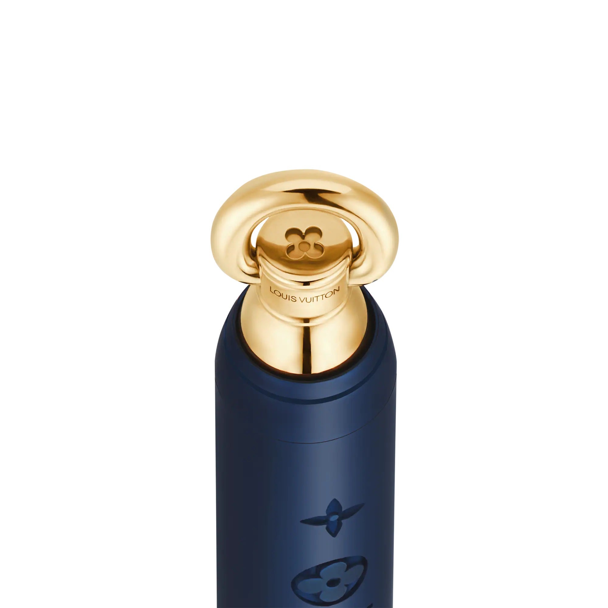 Les Gastons Vuitton Designer Pendant, Yellow Gold and Blue Titanium
