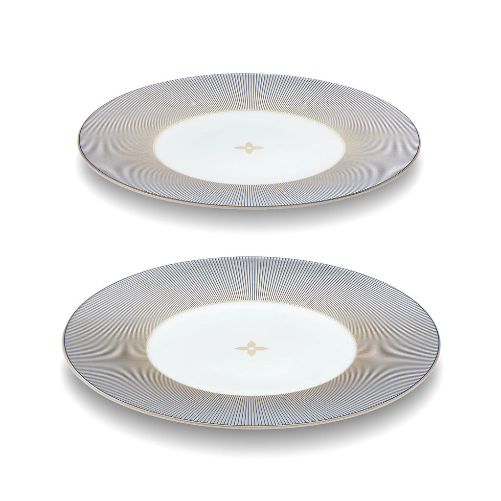 Dichoric Set Of 2 Dessert Plates