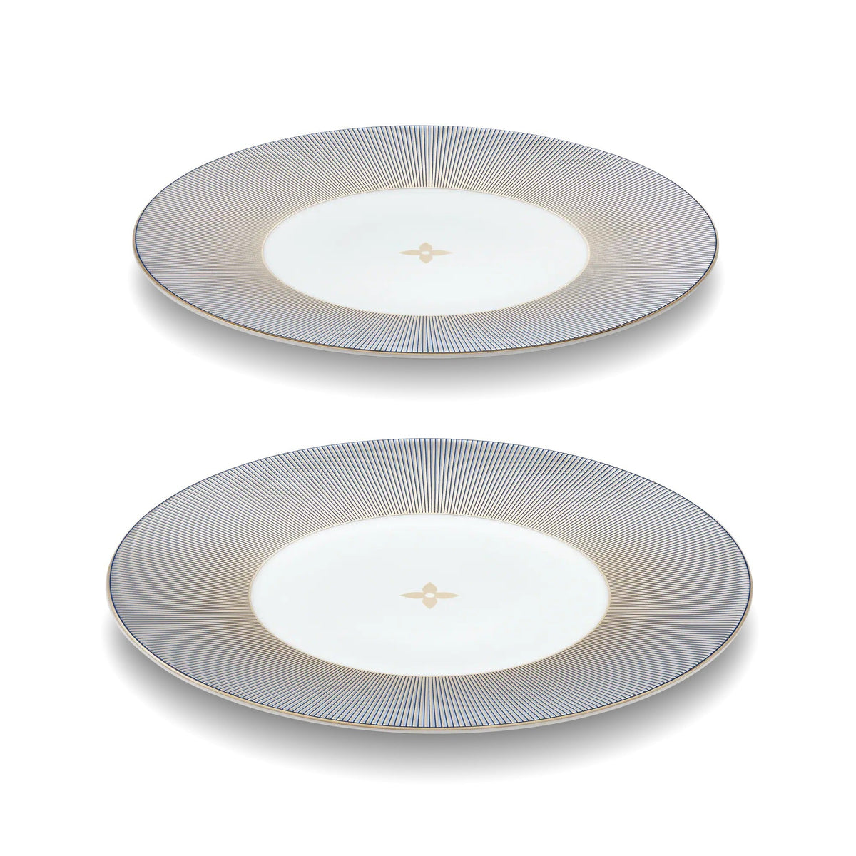 Dichoric Set Of 2 Dessert Plates