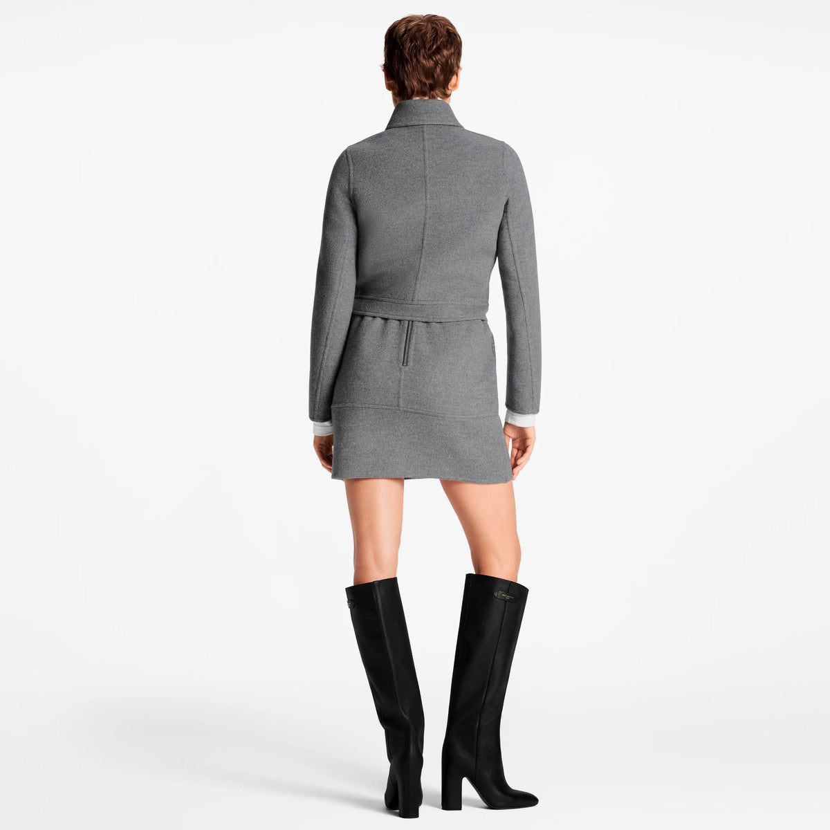 Scarf Collar Jacket