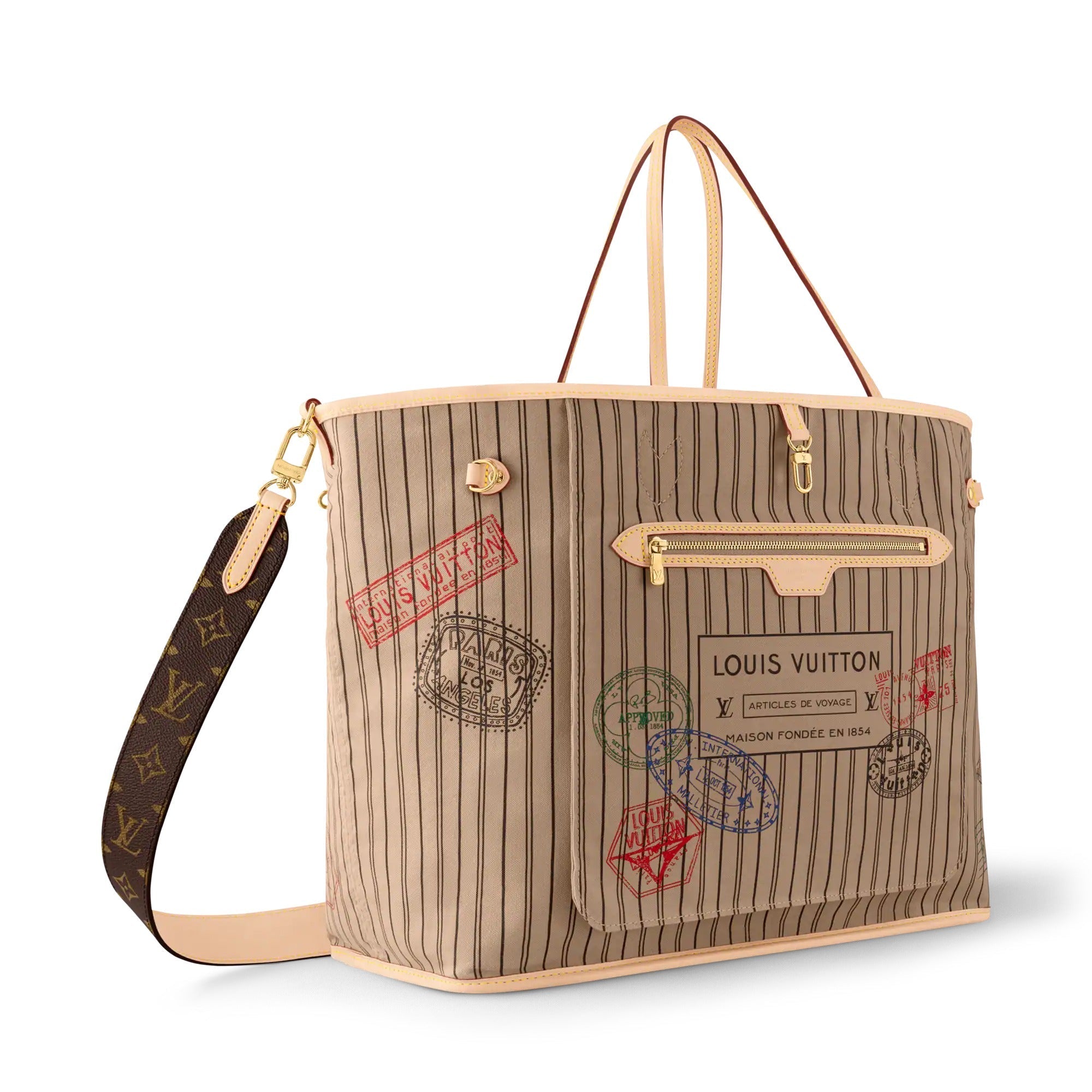 Neverfull Bandoulière Inside Out GM