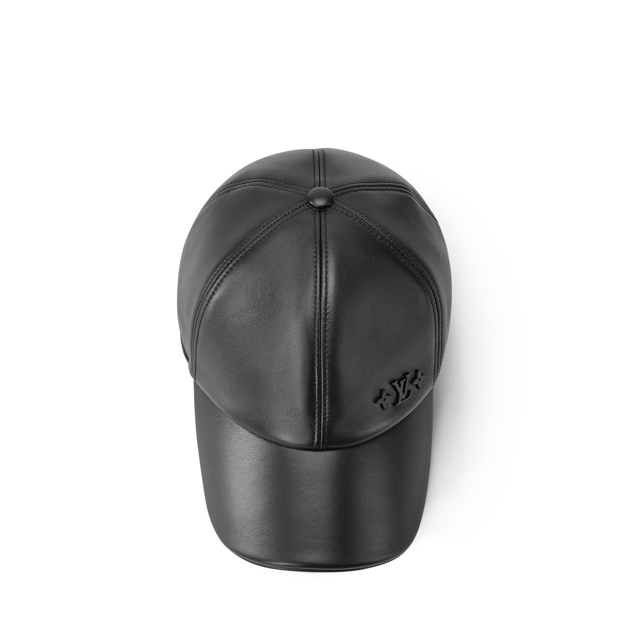LV Medaillon Leather Cap
