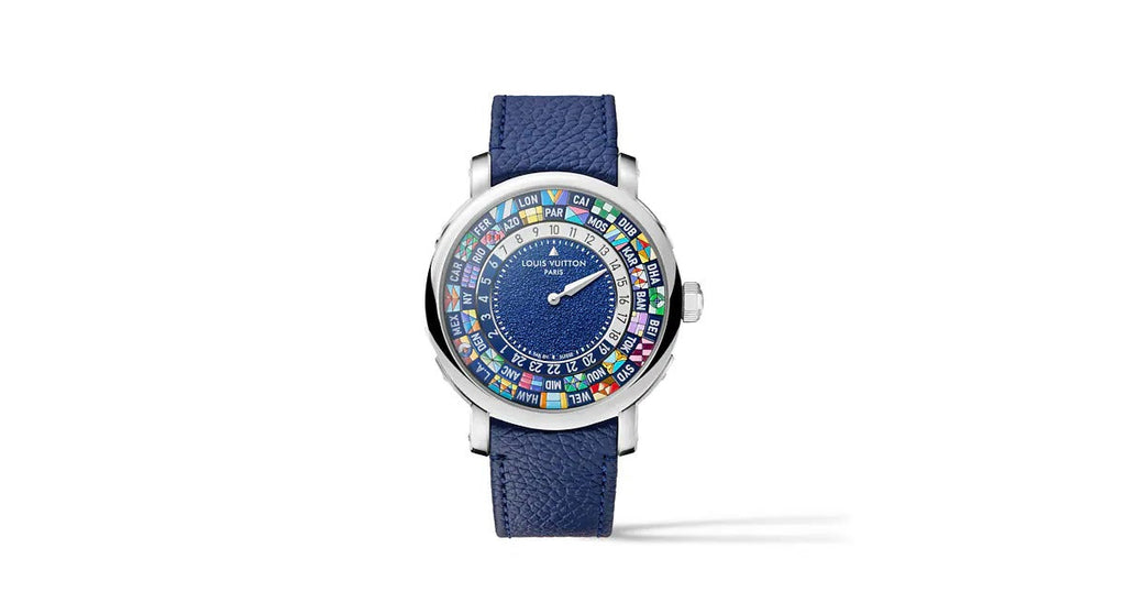Louis Vuitton Escale Worldtime, Automatic, 40mm, Platinum