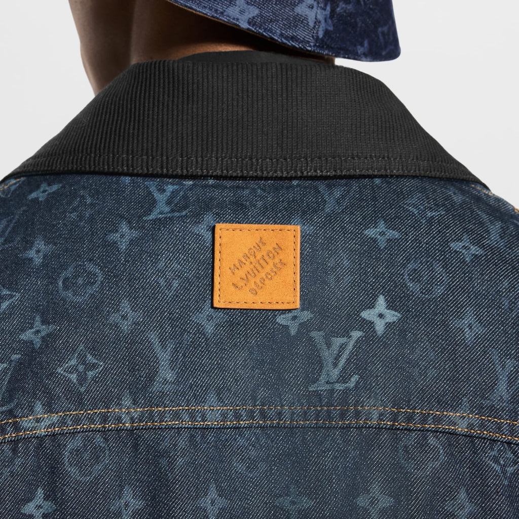Monogram Denim Workwear Jacket