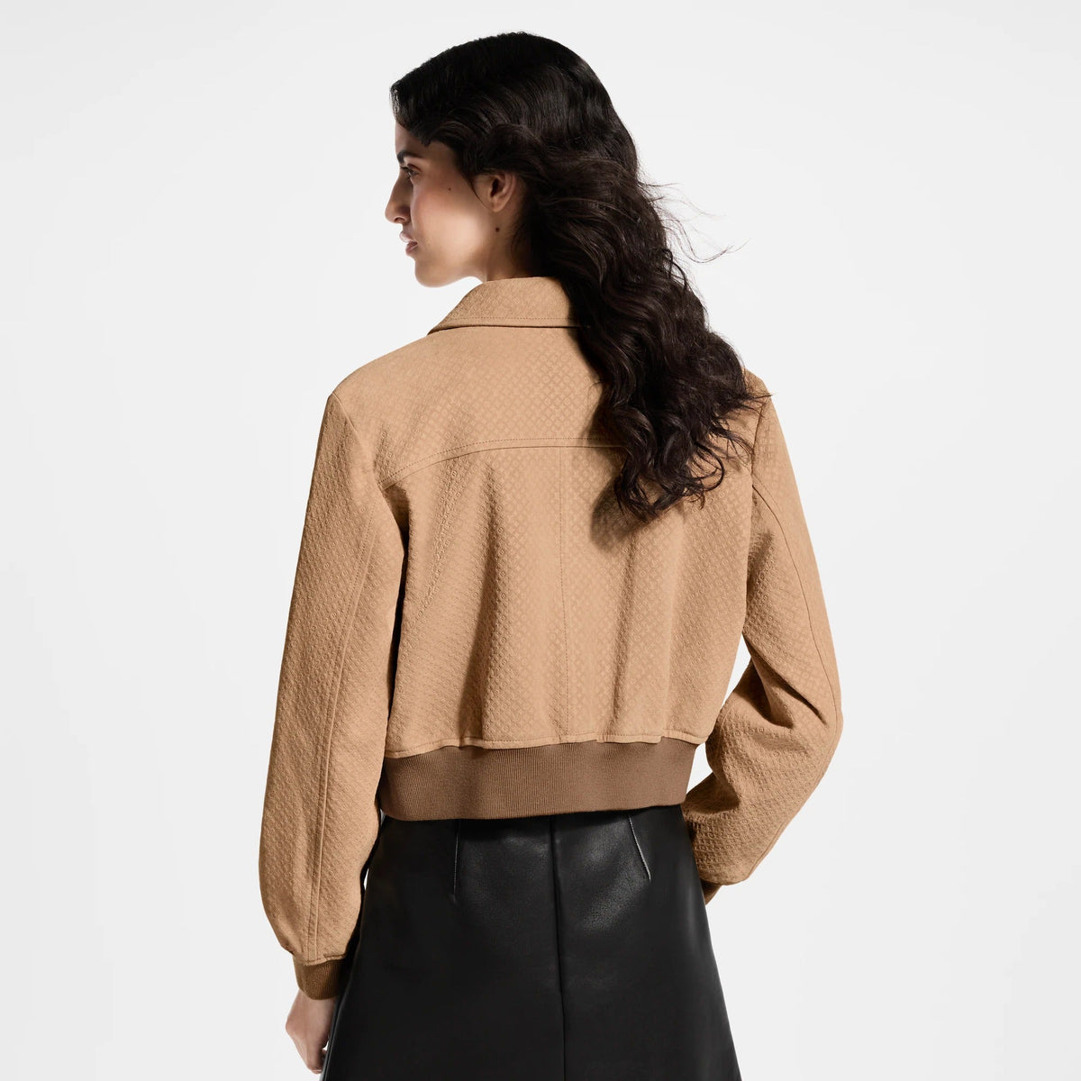 Nanogram Suede Bomber Jacket