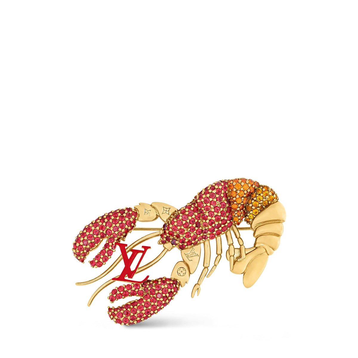 LV Lobster Brooch
