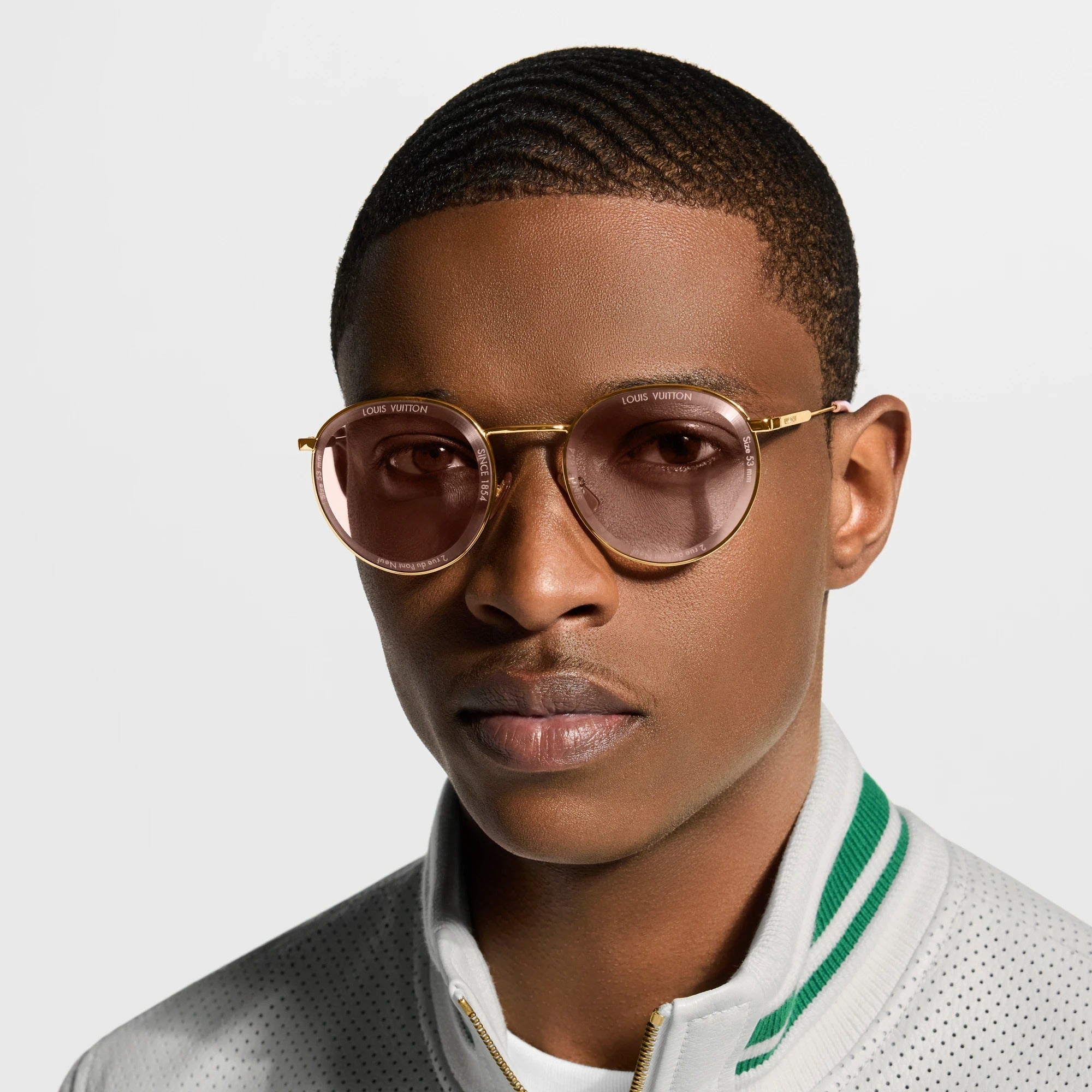 LV Super Vision Light Round Sunglasses