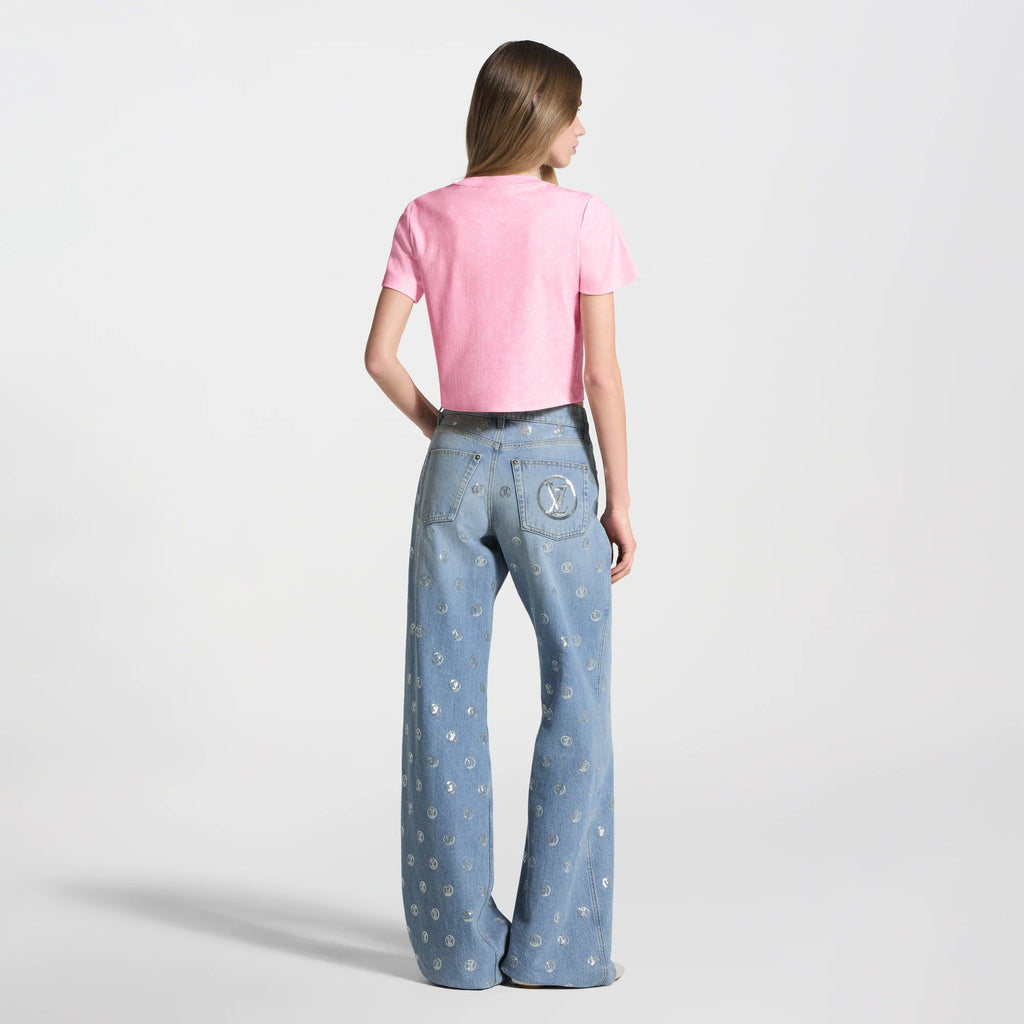 Mahina Print Crop Top