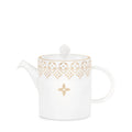 Teapot Monogram Flower Tile