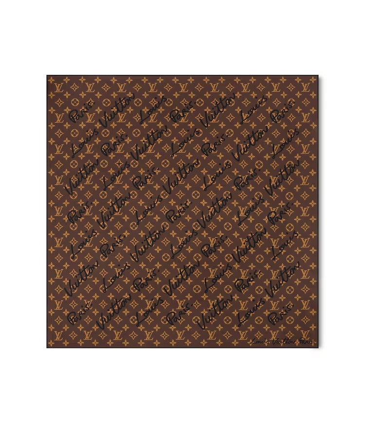 LV Script Square 70