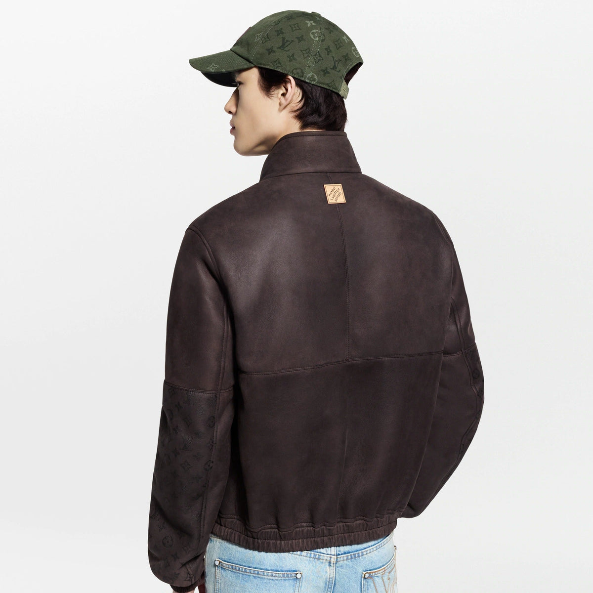Shearling Track Top