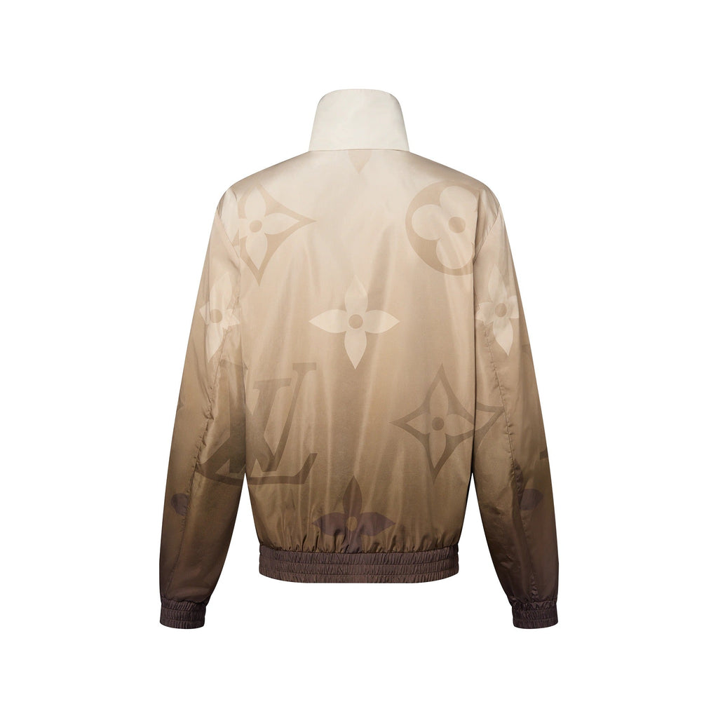 Monogram Printed Light Nylon Windbreaker