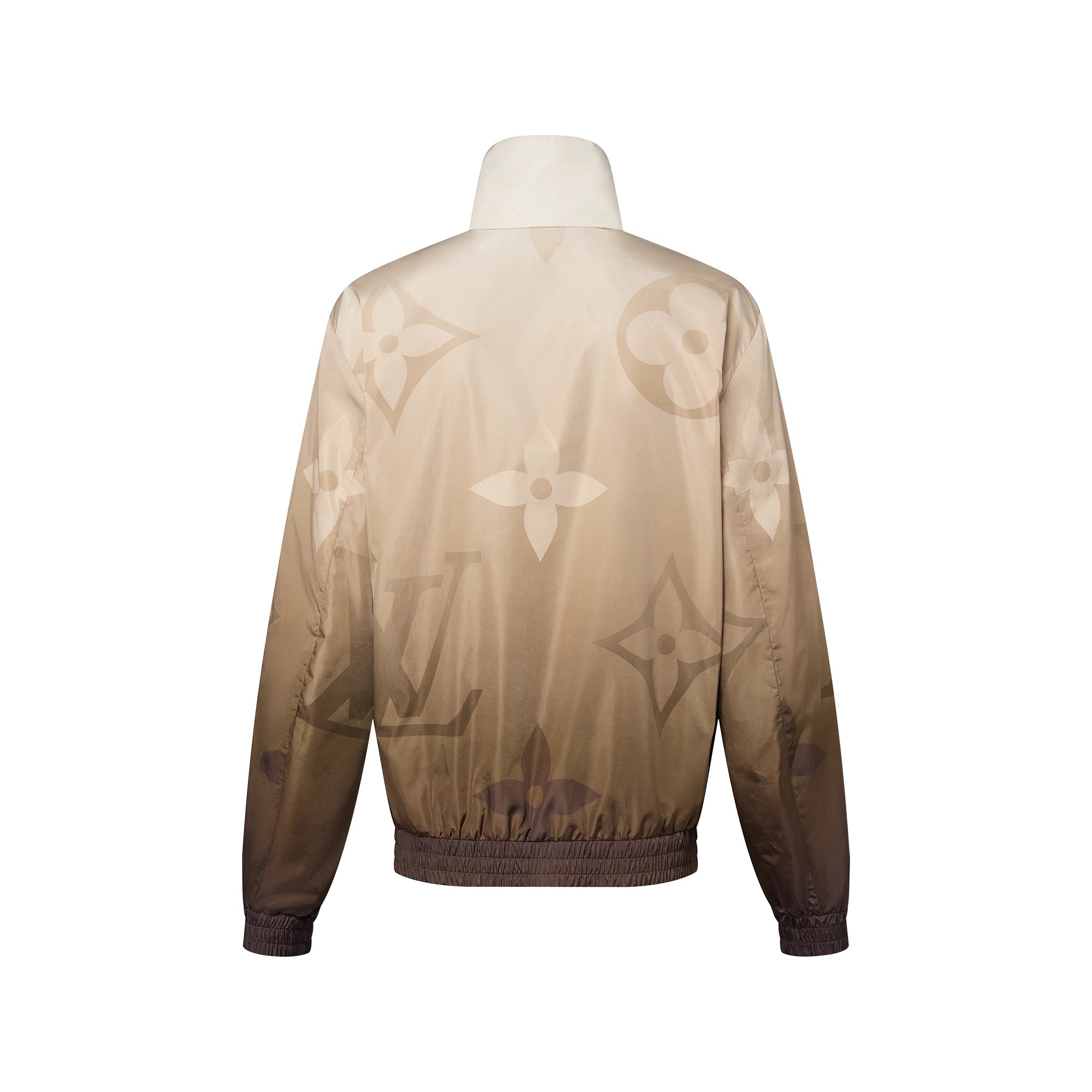 Monogram Printed Light Nylon Windbreaker