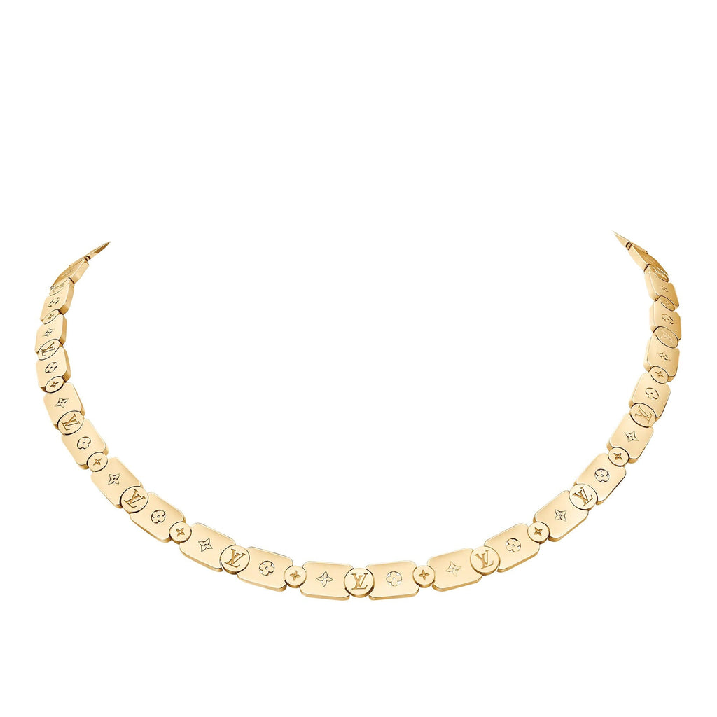 Les Gastons Vuitton Gourmette Necklace, Yellow Gold