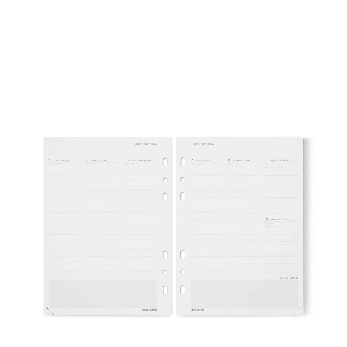 Large Functional Agenda Refill 2026