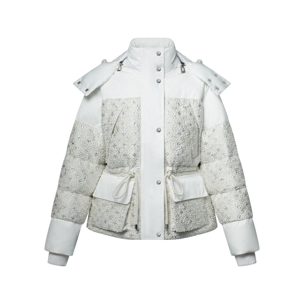 Monogram Tweed Puffer Jacket