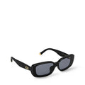 LV Script Low Rectangle Sunglasses