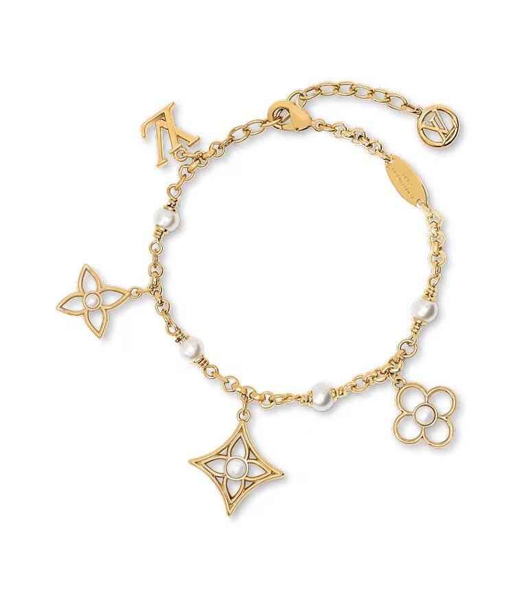 LV Pearly Flower Bracelet