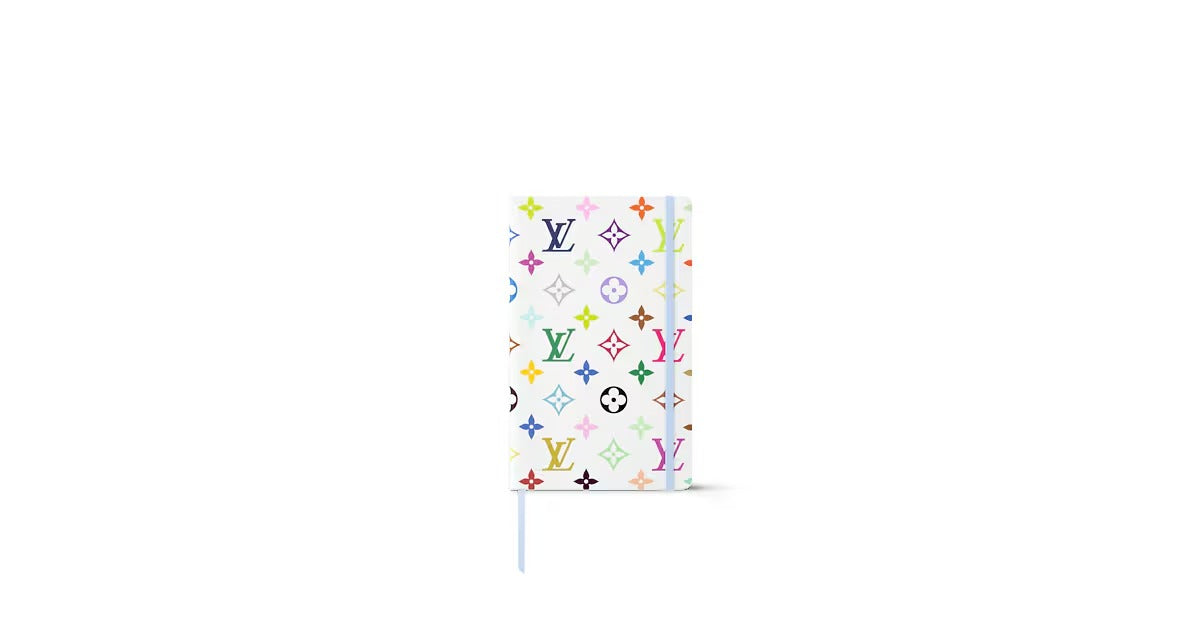 LV x TM Monogram Multicolore Jane Notebook MM
