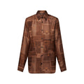 Trunk Print Silk Shirt