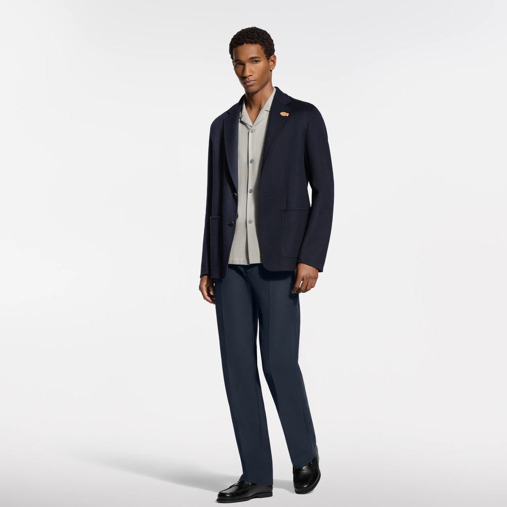 Double Face Wool-Cashmere Blazer