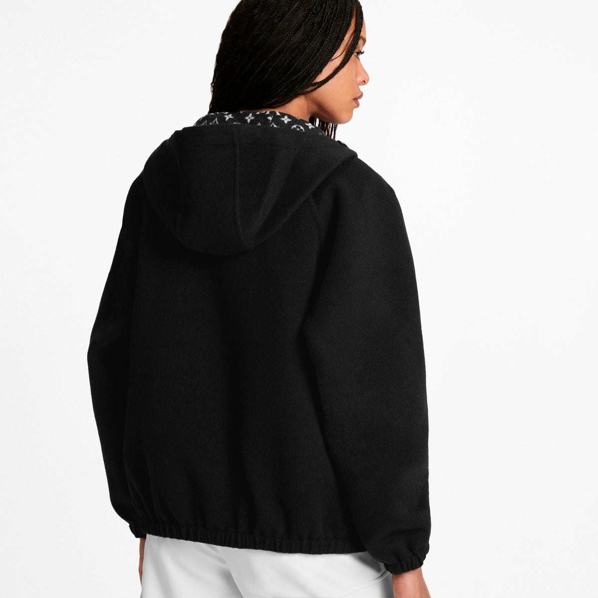 Reversible Double Face Hoodie