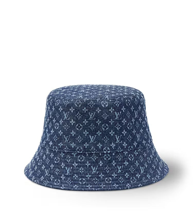 Monogram Denim Icon Bucket Hat