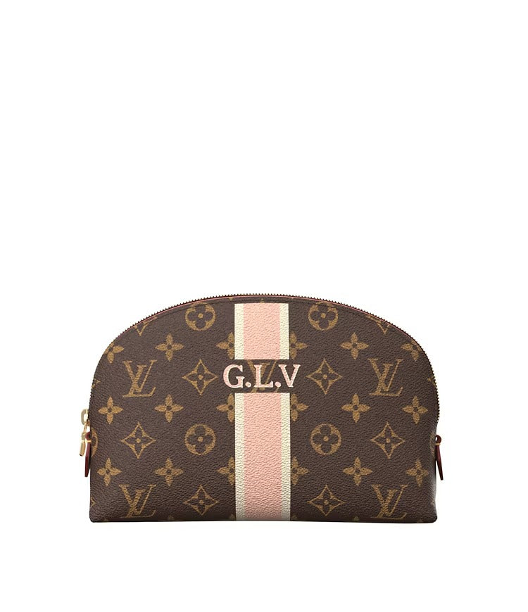 Cosmetic Pouch MM Mon Monogram