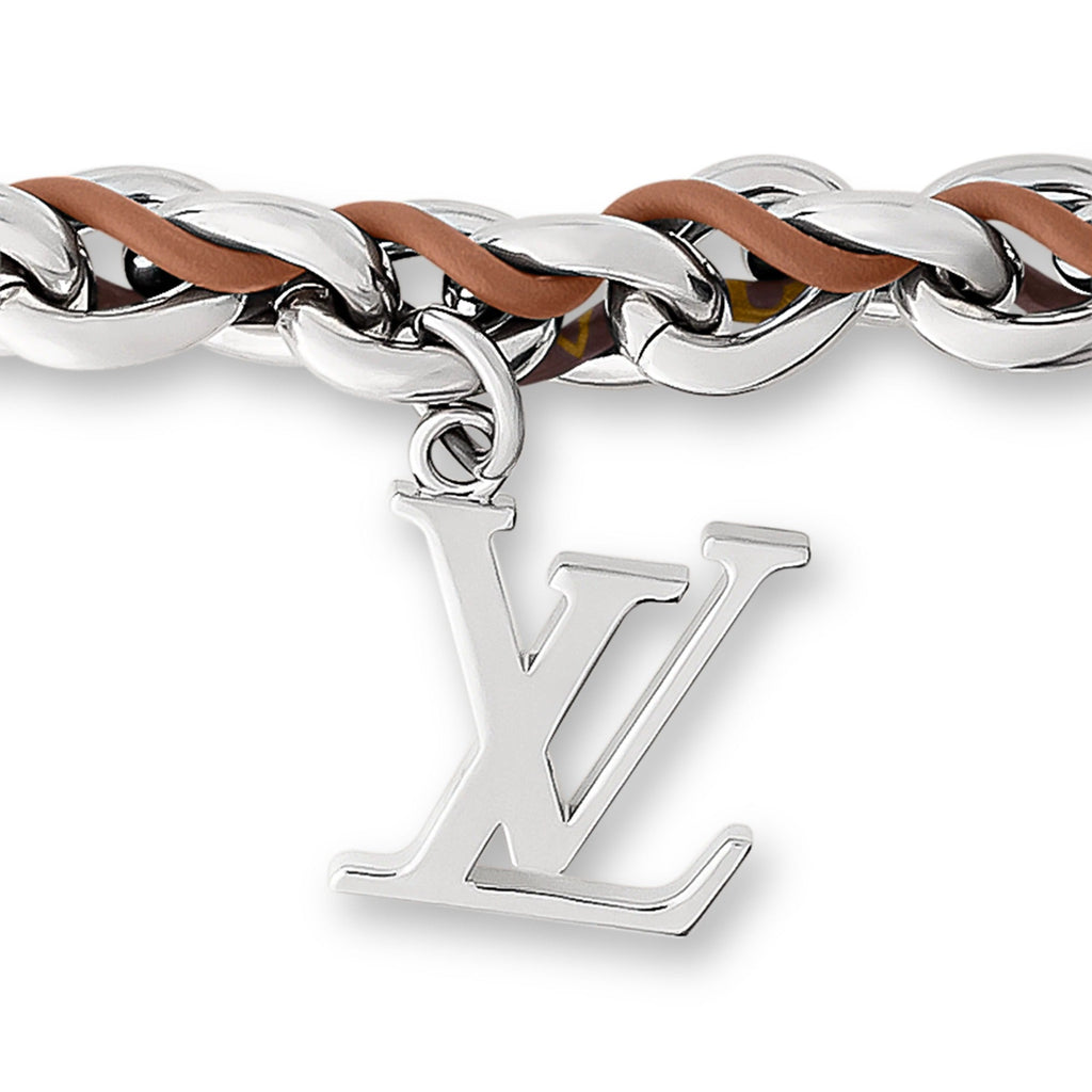 LV Braided Chain Belt