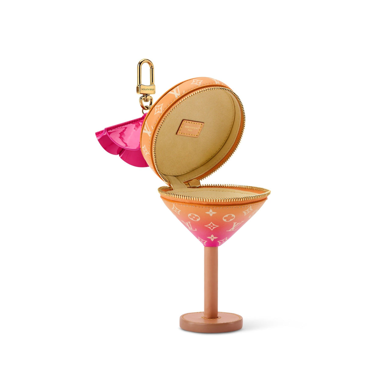 LV Sunset Pouch Bag Charm
