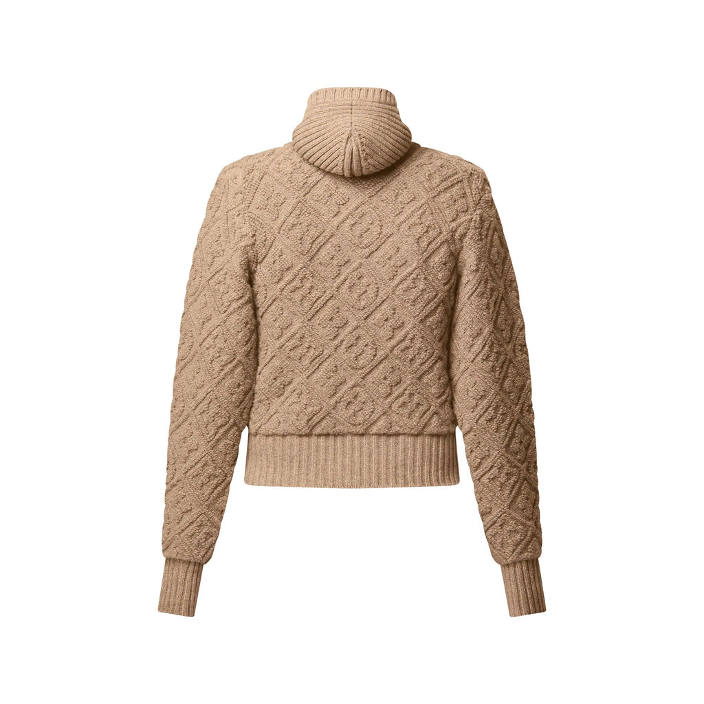 Monogram Toweling Zip-Up Hoodie