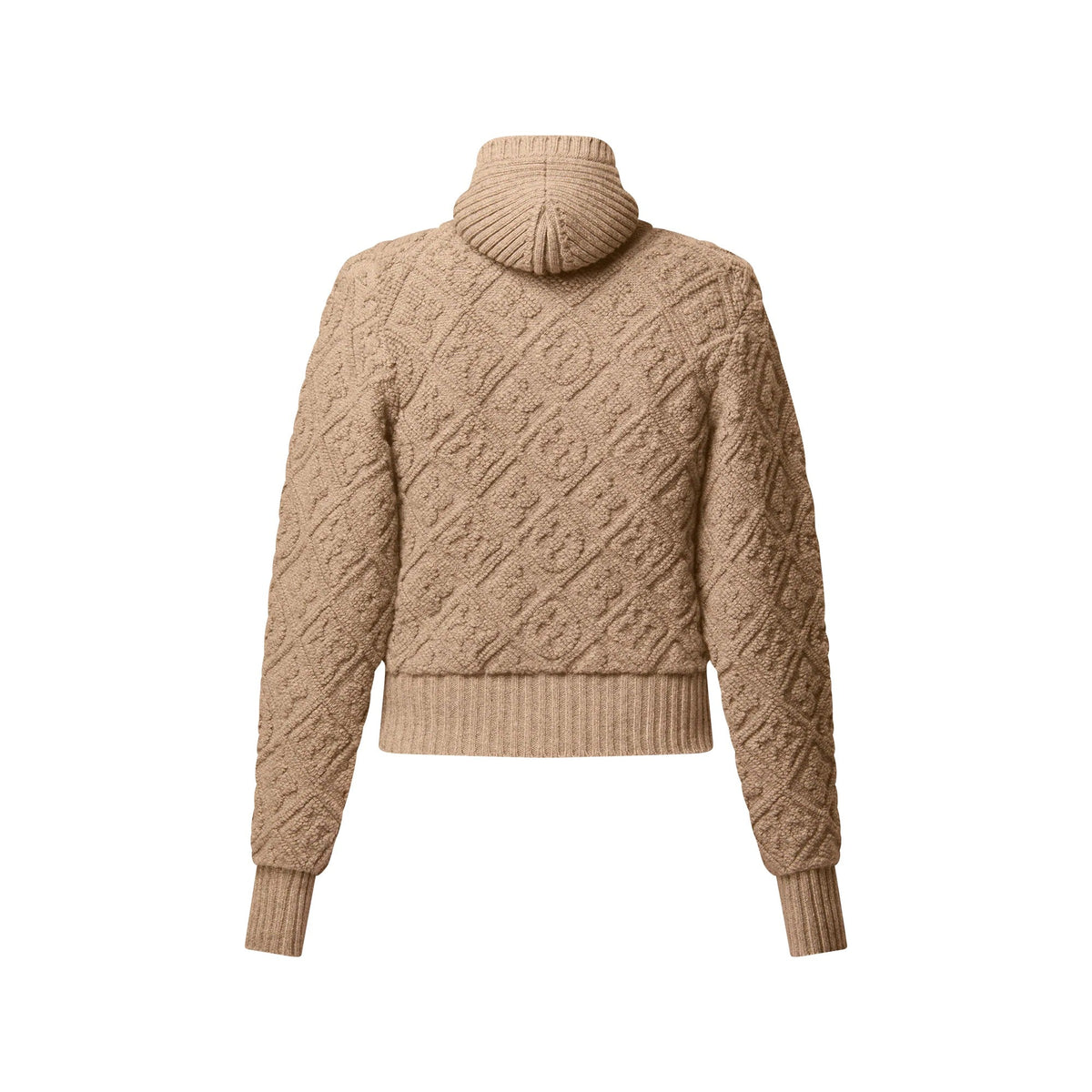 Monogram Toweling Zip-Up Hoodie