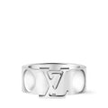Empreinte Large Ring, White Gold