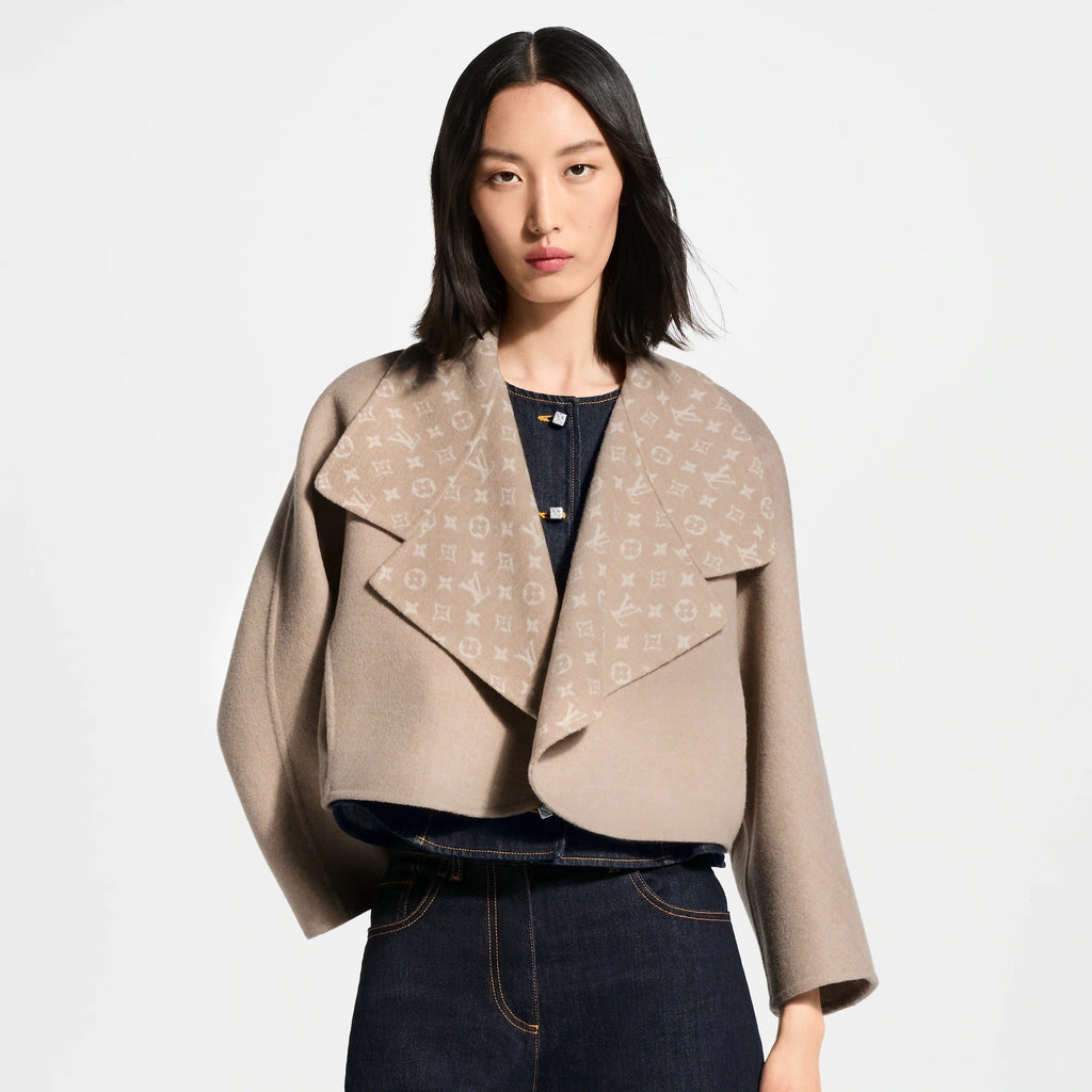 Double Face Cropped Coat
