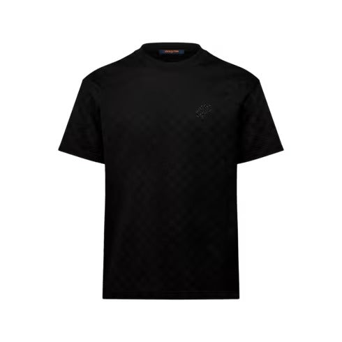 Damier Cotton Pique T-Shirt