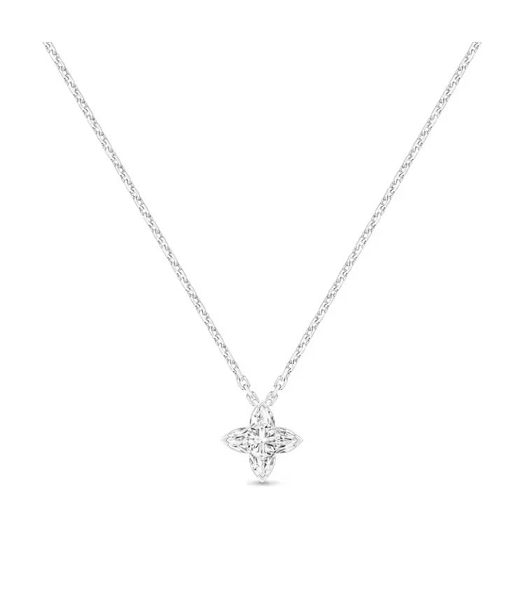 LV Diamonds Pendant, LV Monogram Star cut