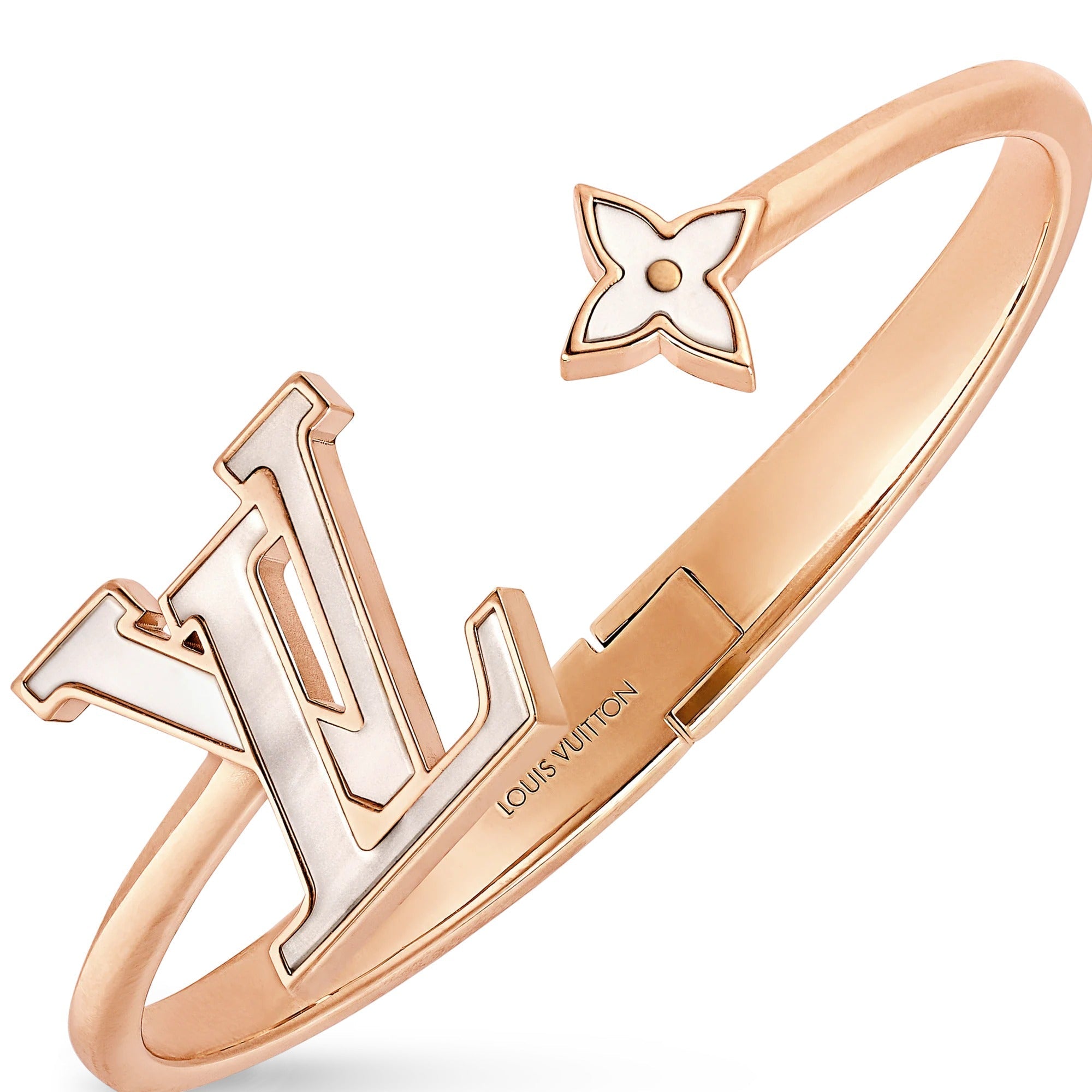 Lady LV Pearlescent Bracelet