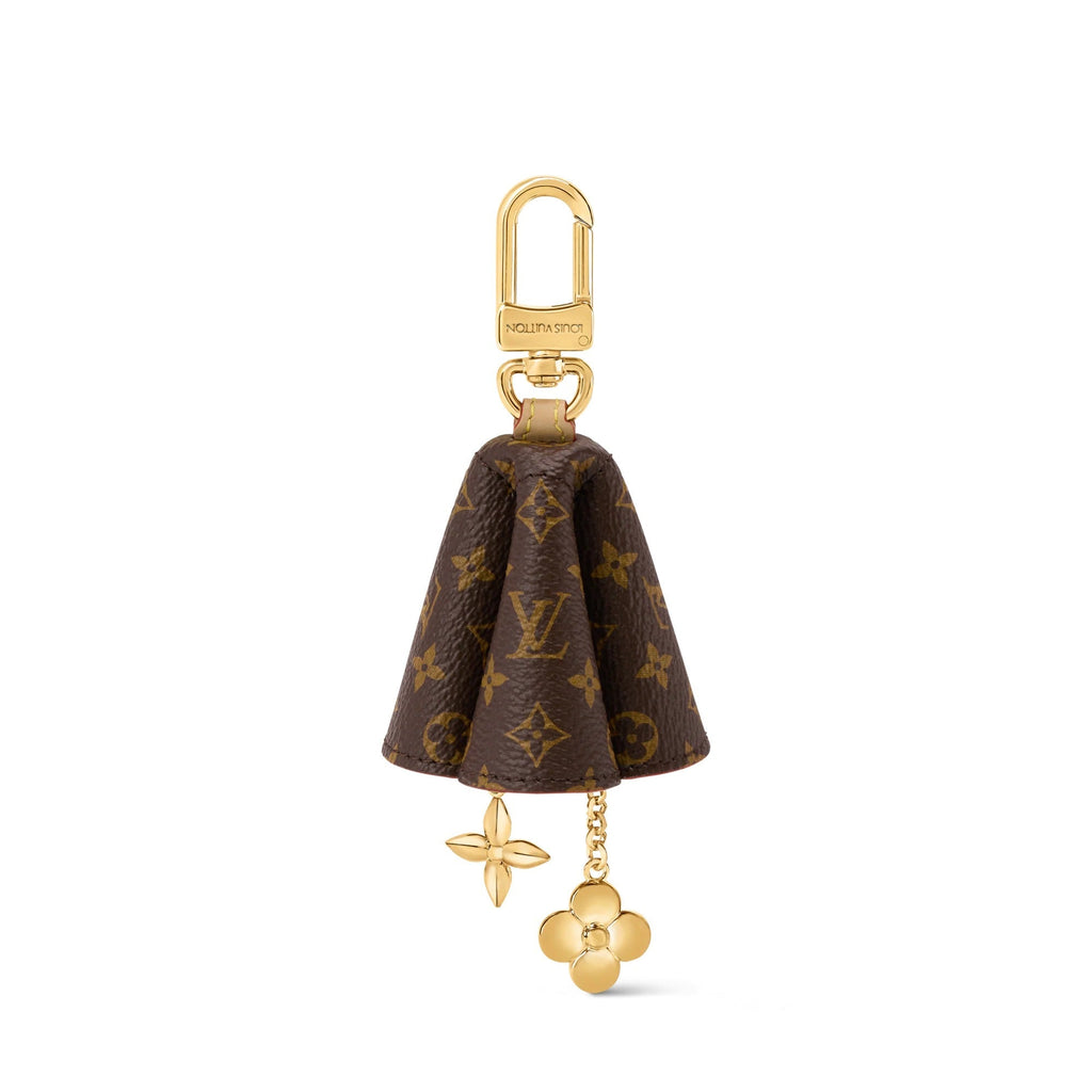 Cloche Cle Flower Bag Charm