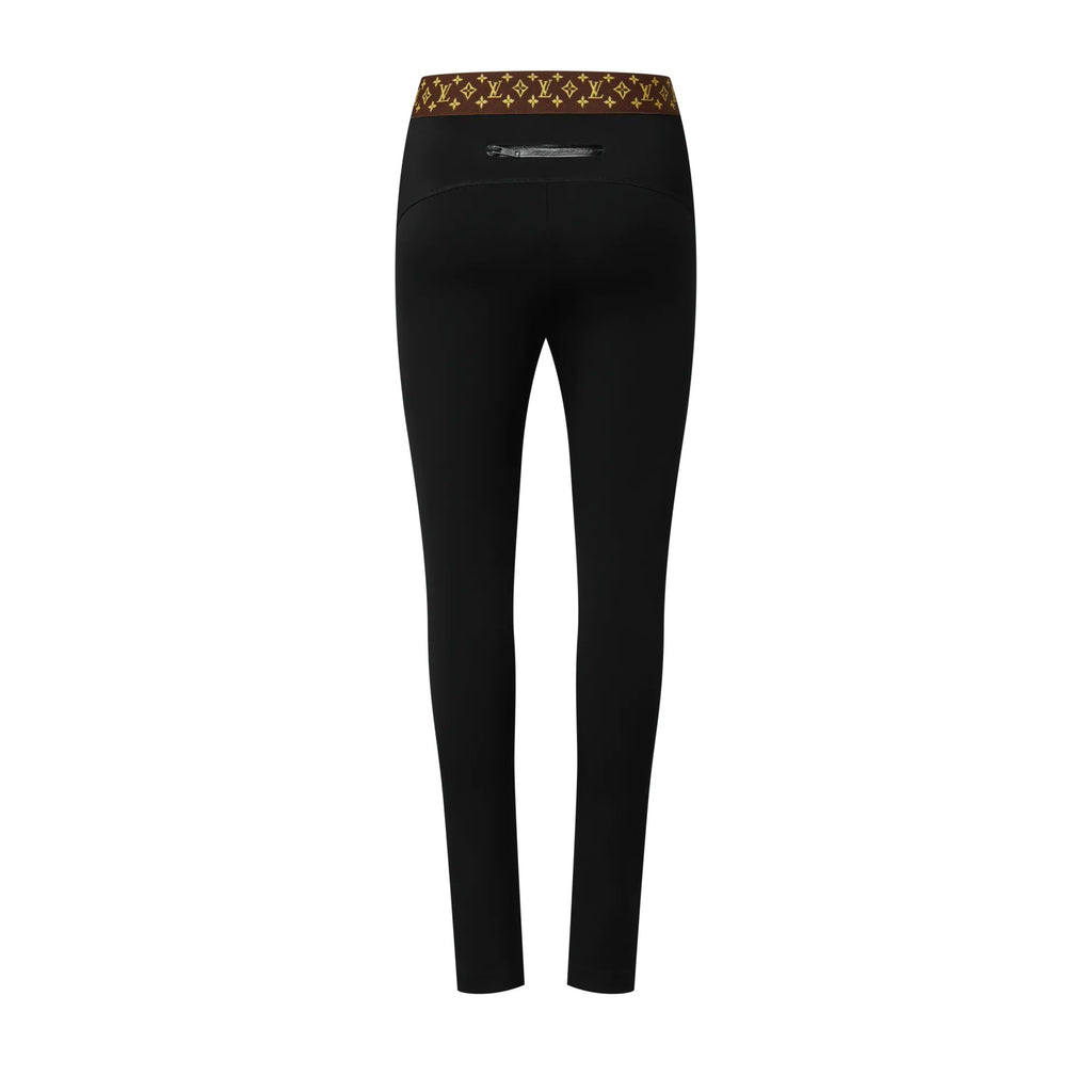 Monogram Accent Leggings