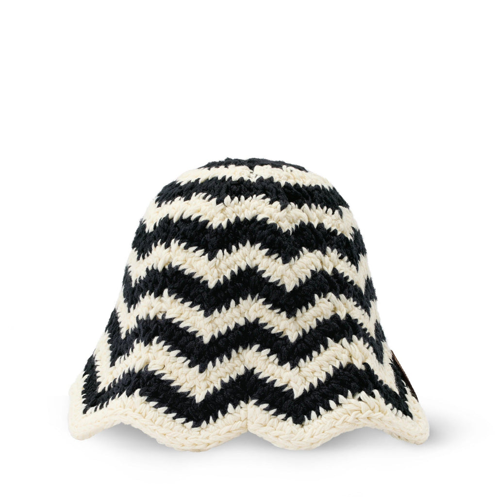 Flower Knit Bucket Hats