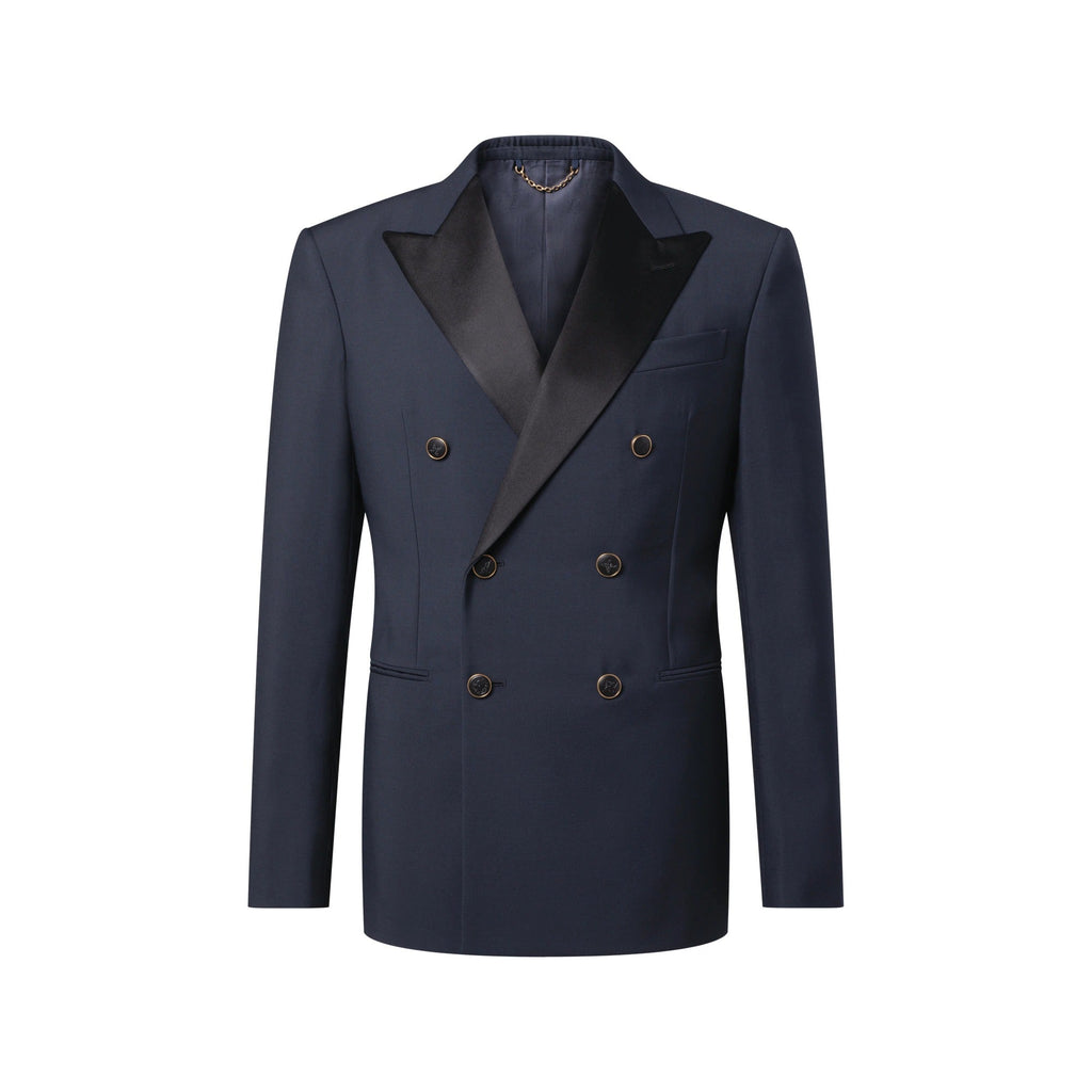 Double-Breasted Tuxedo Jacket