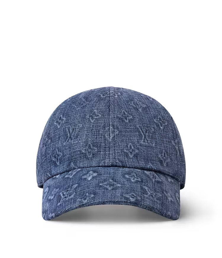 Washed Monogram Ghost Cap