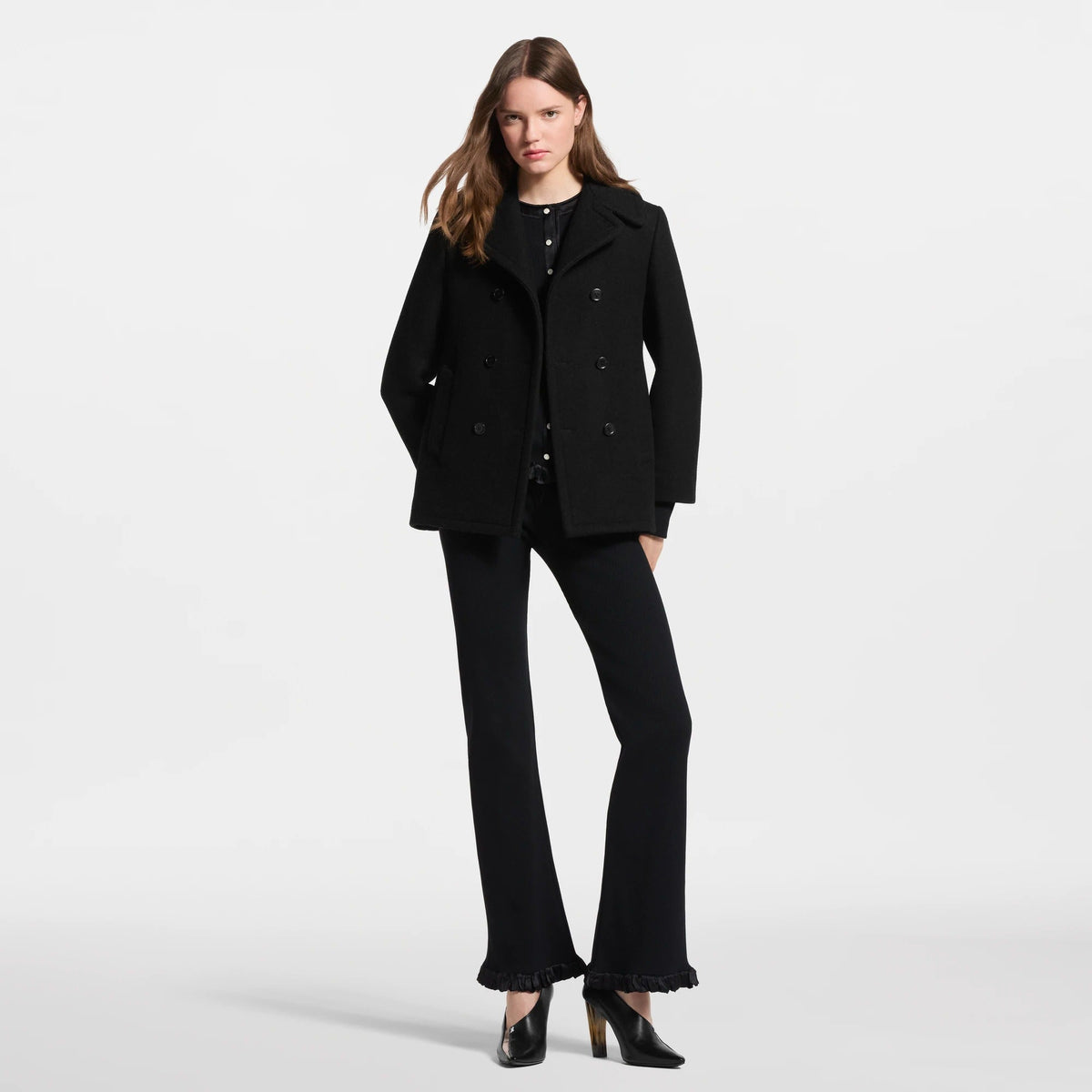 Double-Breasted Pea Coat