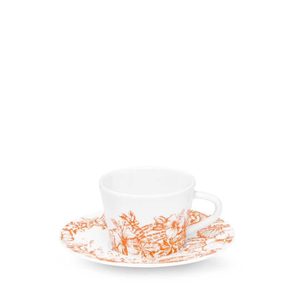 Set Of 2 Coffee Cups and Saucers LV By The Pool