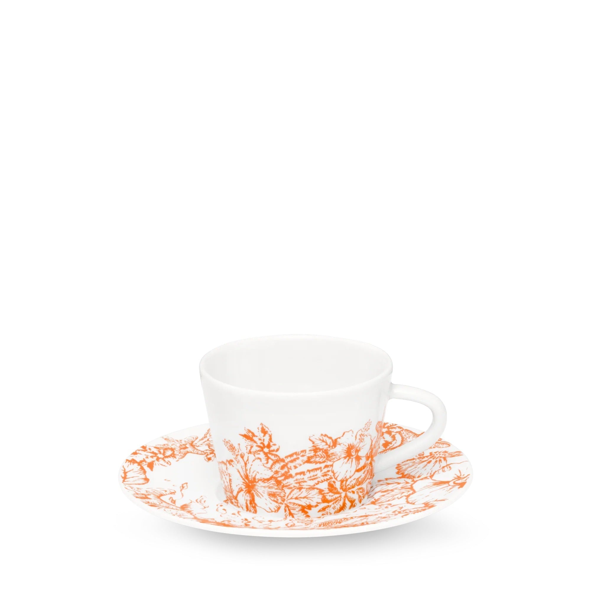 Set Of 2 Coffee Cups and Saucers LV By The Pool